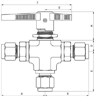 Трёх ходовый кран серии 102